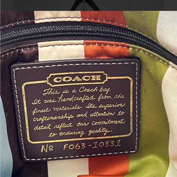 Coach EUC Mandy 65th Anniversary Leather Shoulder Bag - Picture 12 of 12
